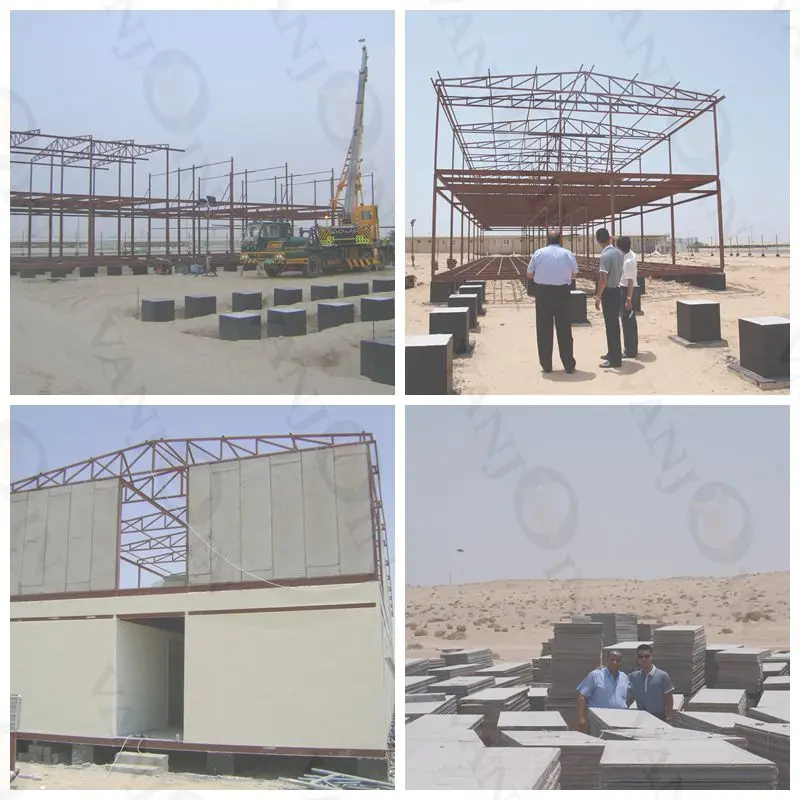 Polystyrene Partition Panels Reinforced Board Precast Lightweight Concrete Wall Panels For Fence