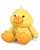 Hot sale wholesale factory cherry stone/grape seed stuffed plush heat duck toy microwave toy with removable heat bag
