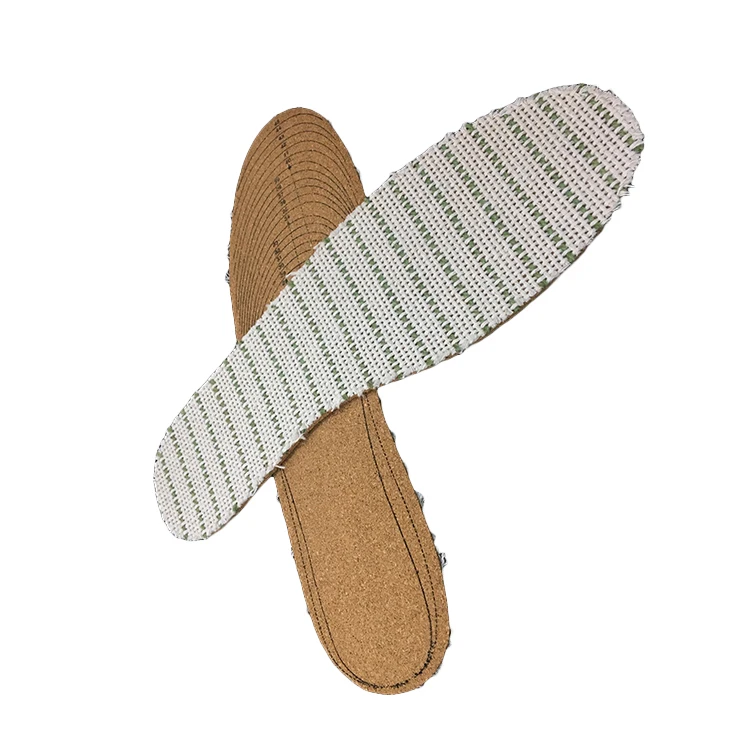 中国制造商批发运动软木聚酯鞋垫