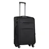 High quality waterproof fabric soft trolley luggage with coded lock