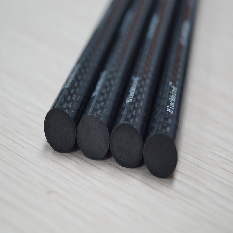 の引抜成形のカーボンファイバーロッドと100％3kツイル、 高品質のカーボンファイバーフライフィッシングロッド販売のための Buy 高品質