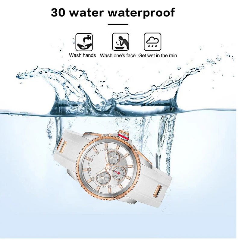 steel ladies wrist watch