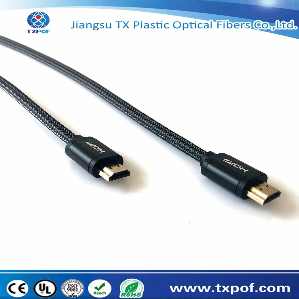 6 feet 5m hdmi cord 3d 4k18gbps with ethernet hdmi braided cable - ANKUX.COM
