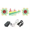 90*25cm sound activated equalizer EL car sticker with DC12V sound active inverter
