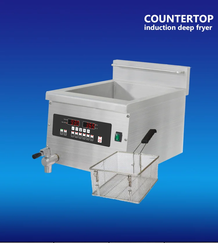 Commercial Used Multi Function Electric Countertop Deep Fryers Fryer
