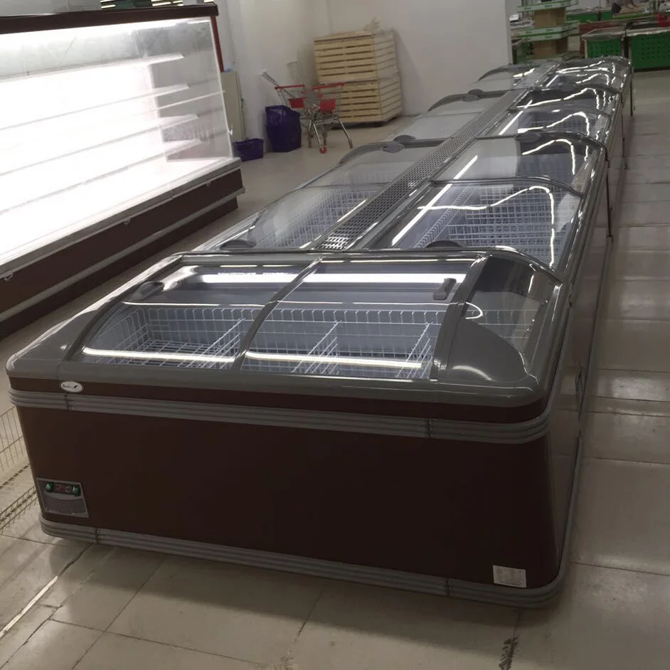 Profunda Isla Congelador/Congelador/Nestlé Congelador Curva Puerta De