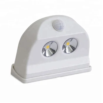 Led Wireless Motion Sensor Door Alarm Light Battery Operated Garage Security Product On
