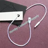 2017 Custom White Loop Securing Clothing Hang Tag Nylon String