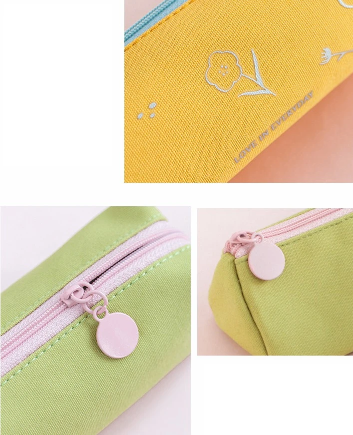 More styles large-capacity pencil case simple ins creative pencil bag stationery pencil case