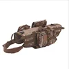 Woodland Camouflage Tactical Dog Vest Military Dog Vest With Side Bags pouches