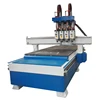 Jinan professional XJ1325 ATC 3 spindle Multi Step woodworking cnc router machine