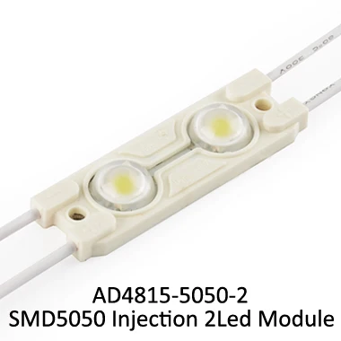 SMD5050 2leds Aluminium base IP65 injection ads led signage light