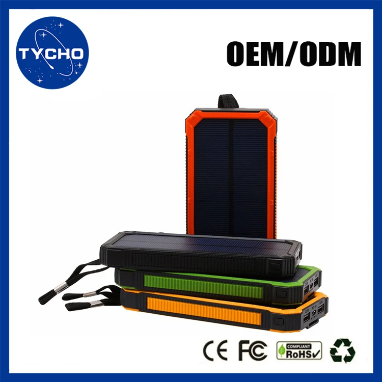 Large Battery Portable Power Bank Rechargeable Solar Power Bank Smart Solar Power Bank - ANKUX.COM