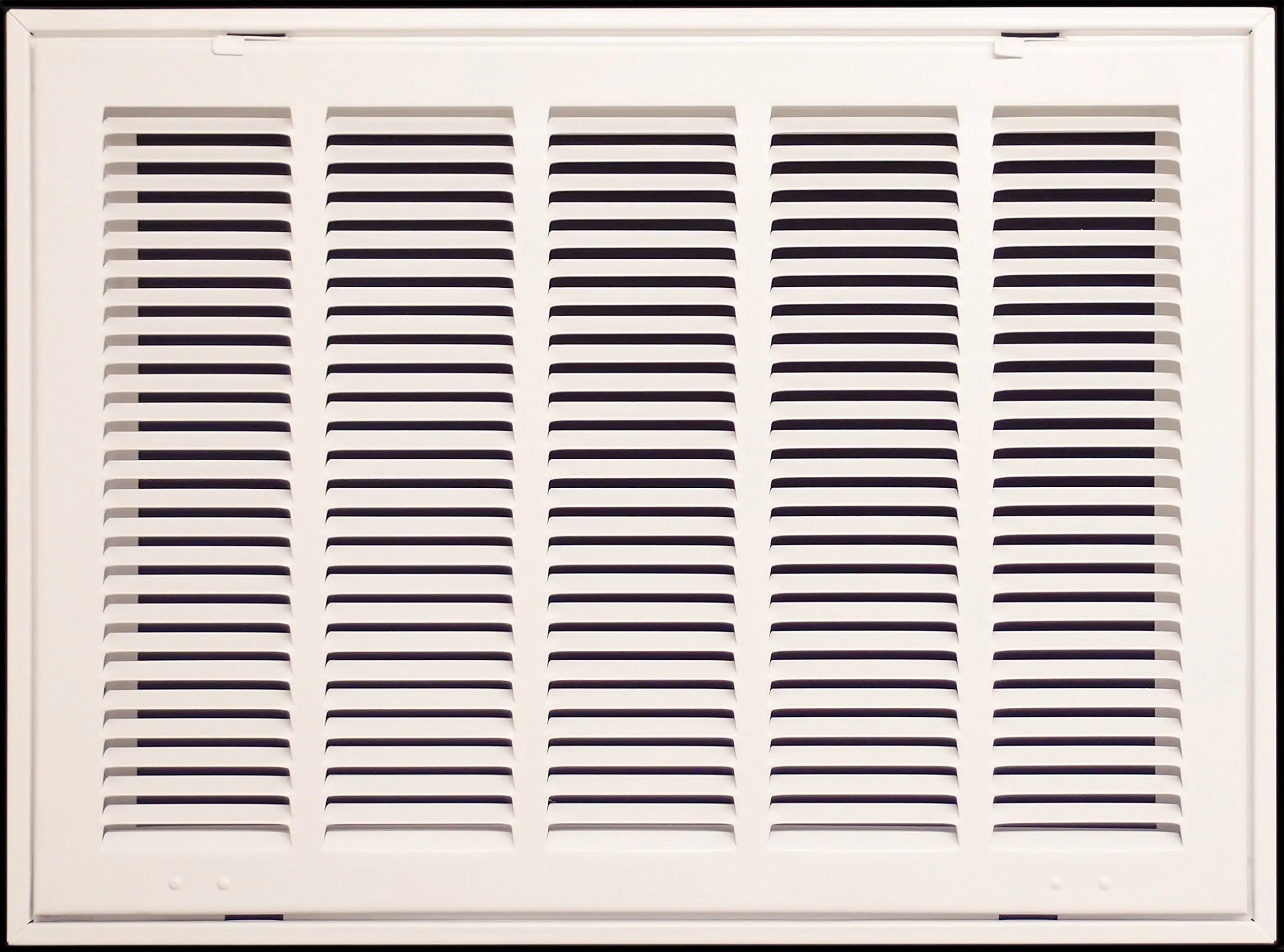 Buy 20" X 14 Steel Return Air Filter Grille for 1" Filter - Fixed Hinged - ceiling Recommended ...