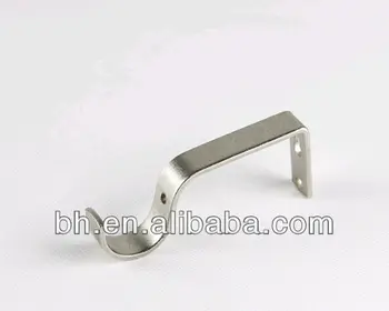 Window Curtain Rod Bracket Curtain Rod Bracket Extenders Brushed