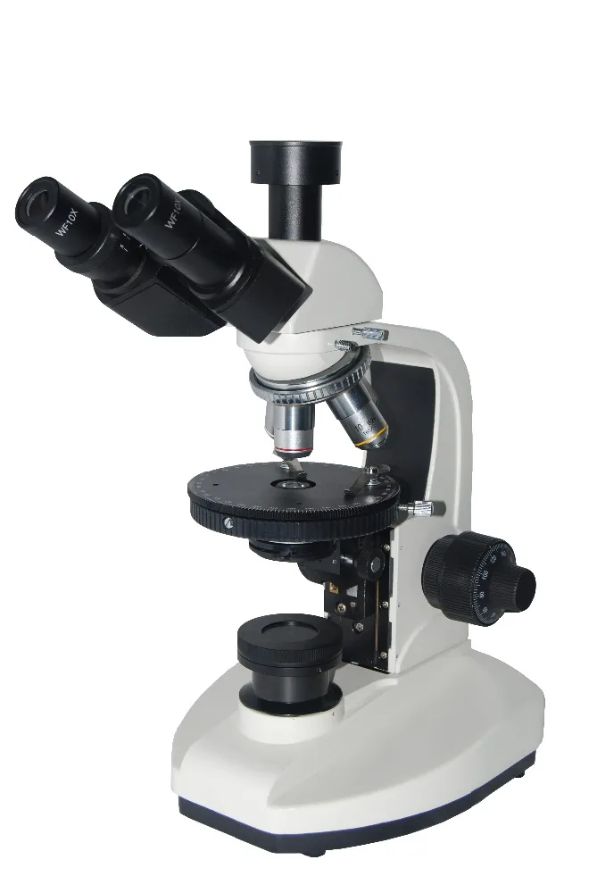 factory price labroratory portable digital trinocular polarizing microscope