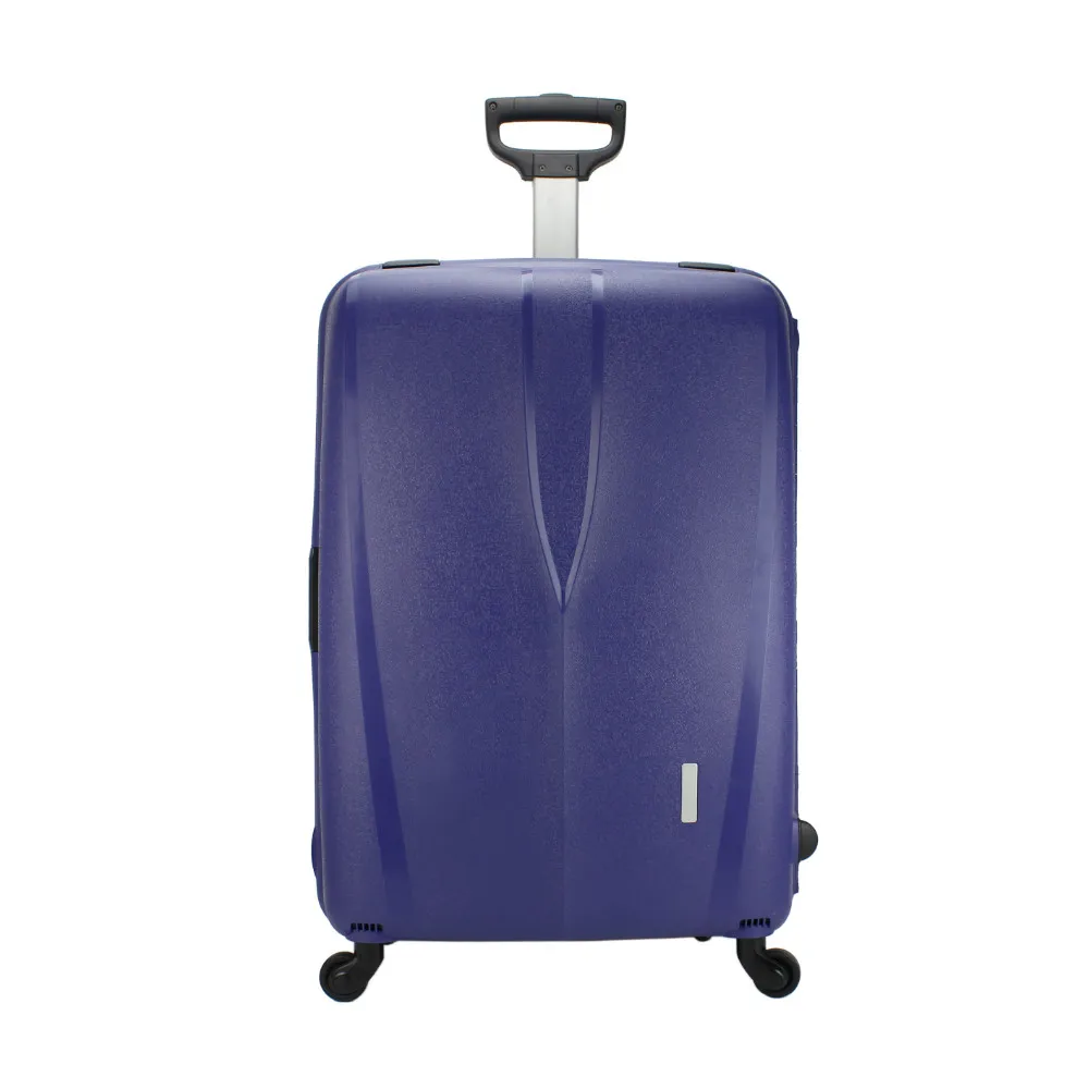 Bleu rigide 4 roues spinner valise trolley cabine bagages cas continuer à