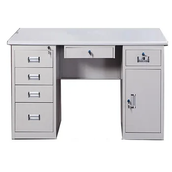 Modern Simple Furniture Double Sided Office Desk With Drawers