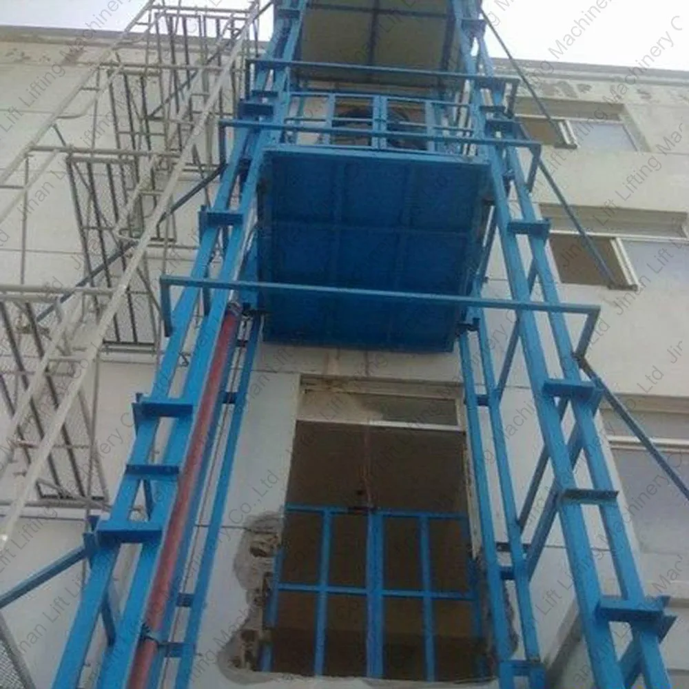 3 Floor Electric Industrial Mezzanine Goods Lift Price Cheap Cargo Lift