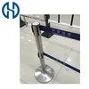 Double Belt Retractable Belt Stanchion for Public Used