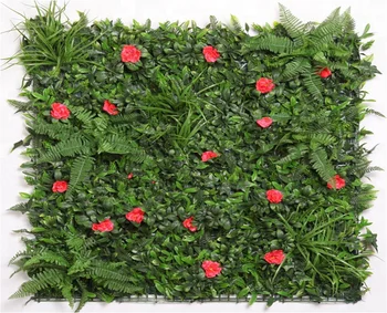 Artificial Green Grass Wall For Decoration - Buy Faux Grass Wall