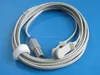 Quick disconnect plastic medical connector for Ear Clip Oxygen Sensor