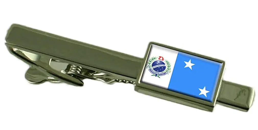 Rio Bonito City Rio de Janeiro State Flag Tie Clip