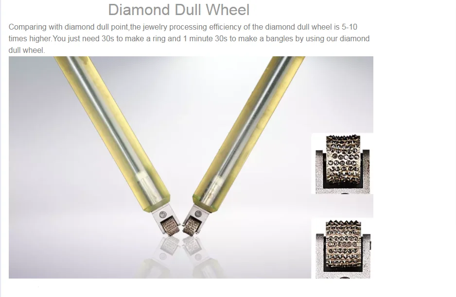 New Design Diamond Dull Wheel For Making Dull Surface On Jewelry