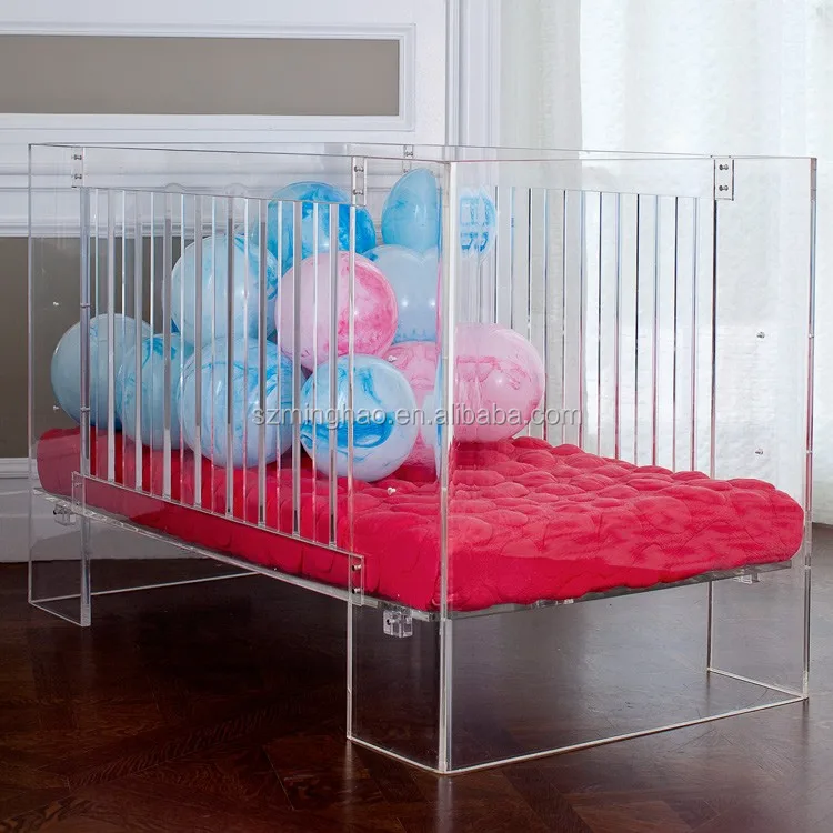 Transparent Acrylic Baby Crib For Safety Protection Buy Acrylic Crib