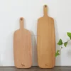 Custom logo solid wooden cutting block, kitchen chopping board