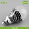 Led Bulb Of 9w 12W high power dome 60w incandescent light bulbs replacement with 3 year warranty