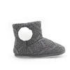 Warm Ladies House Knit Short Boot Slippers