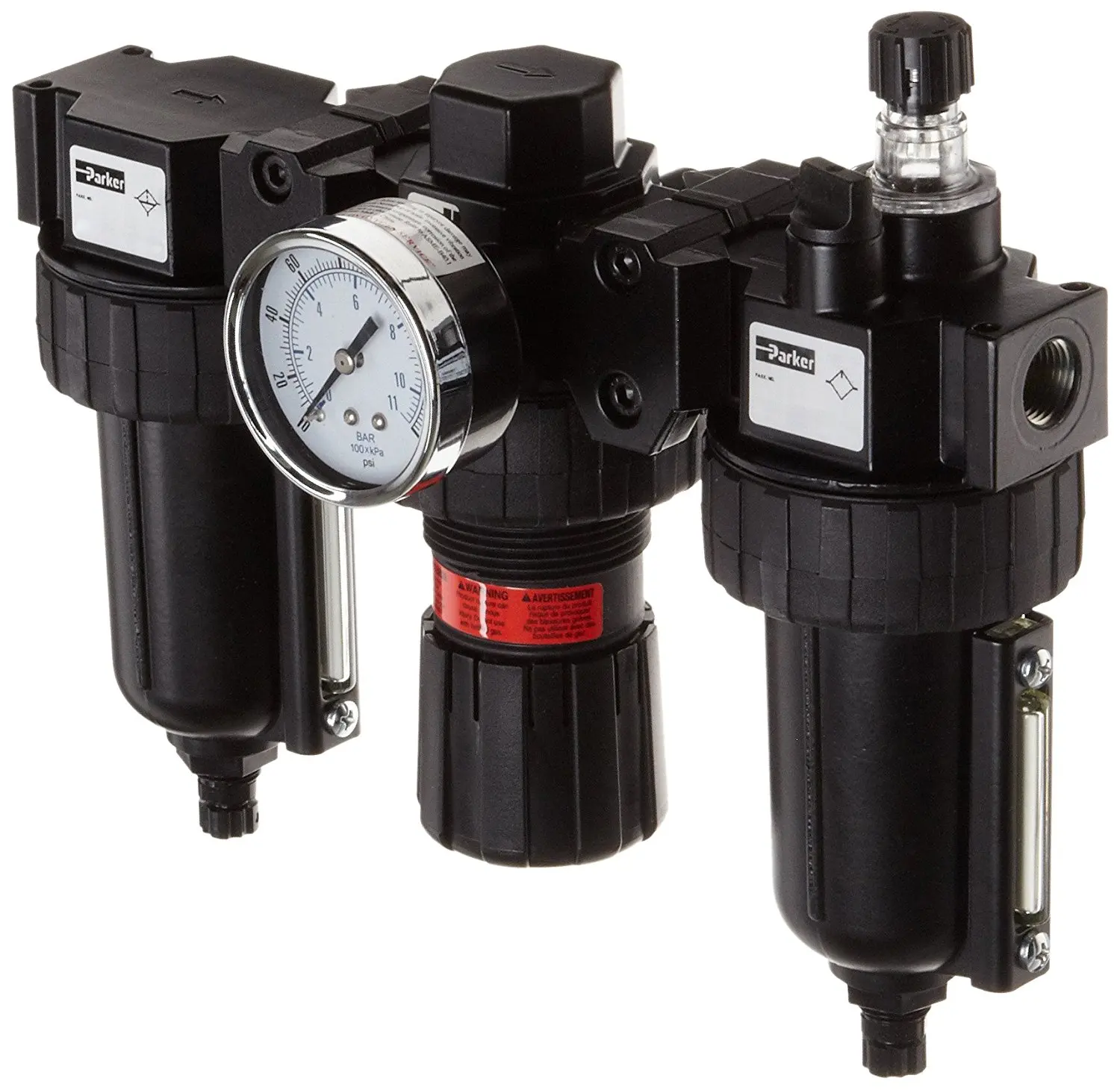 Buy Parker 06B24A18A4BC Three Unit Combo Compressed Air Filter 