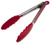 Silicone Kitchen Tongs, Food Tongs stainless steel coated with food-Grade