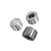 High quality 1/4'' inch stainless steel threaded 304 inner hexagon Blocked head Stuffy head oil metal tube fittings plug