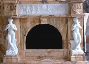 Natural Stone Fireplace Mantels Buy Travertine Marble Natural