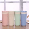 Colourful Environmentally friendly Bio-Degradable Straw Wheat Cup with Handle