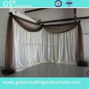 White Background Pipe And Drape Wedding Backdrop For Sale Buy