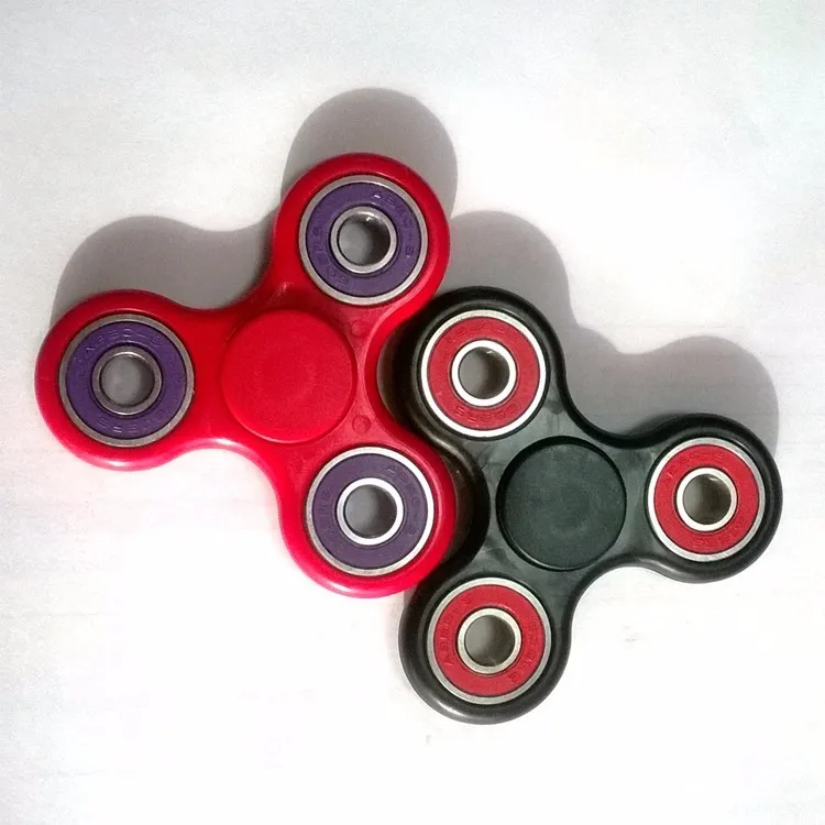 2017 New arrival EDC Fidget spinner fidget toy tri hand Spinner cheapest is fidget toy