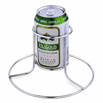 stainless steel beer can holder