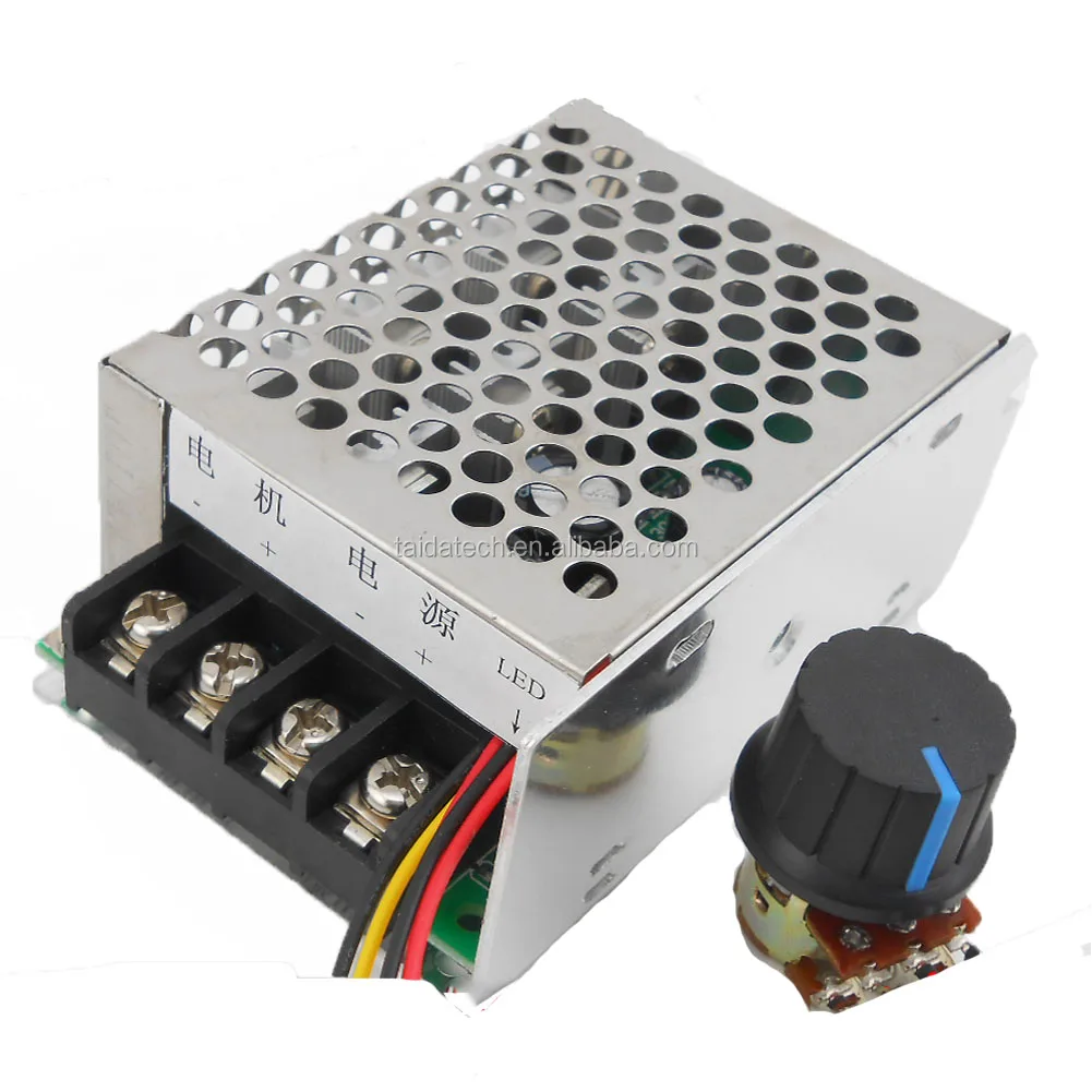 Taidacent Pwm Electric Bike Dc Motor Controller 24v 36v 48v 40a