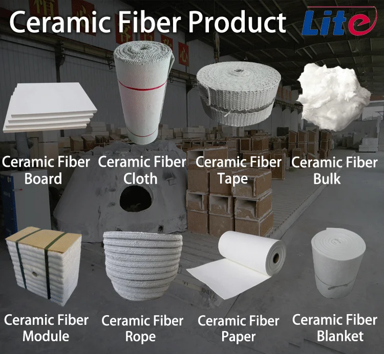 Industrial kiln woven refractory heat insulation ceramic fiber tape