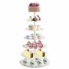 SCS-79 7 tiers clear acrylic cupcake stand for Wedding ,top grade party cupcake display Stand