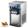 LCD Display Mix 3 Flavors Soft Ice Cream Machine Commercial