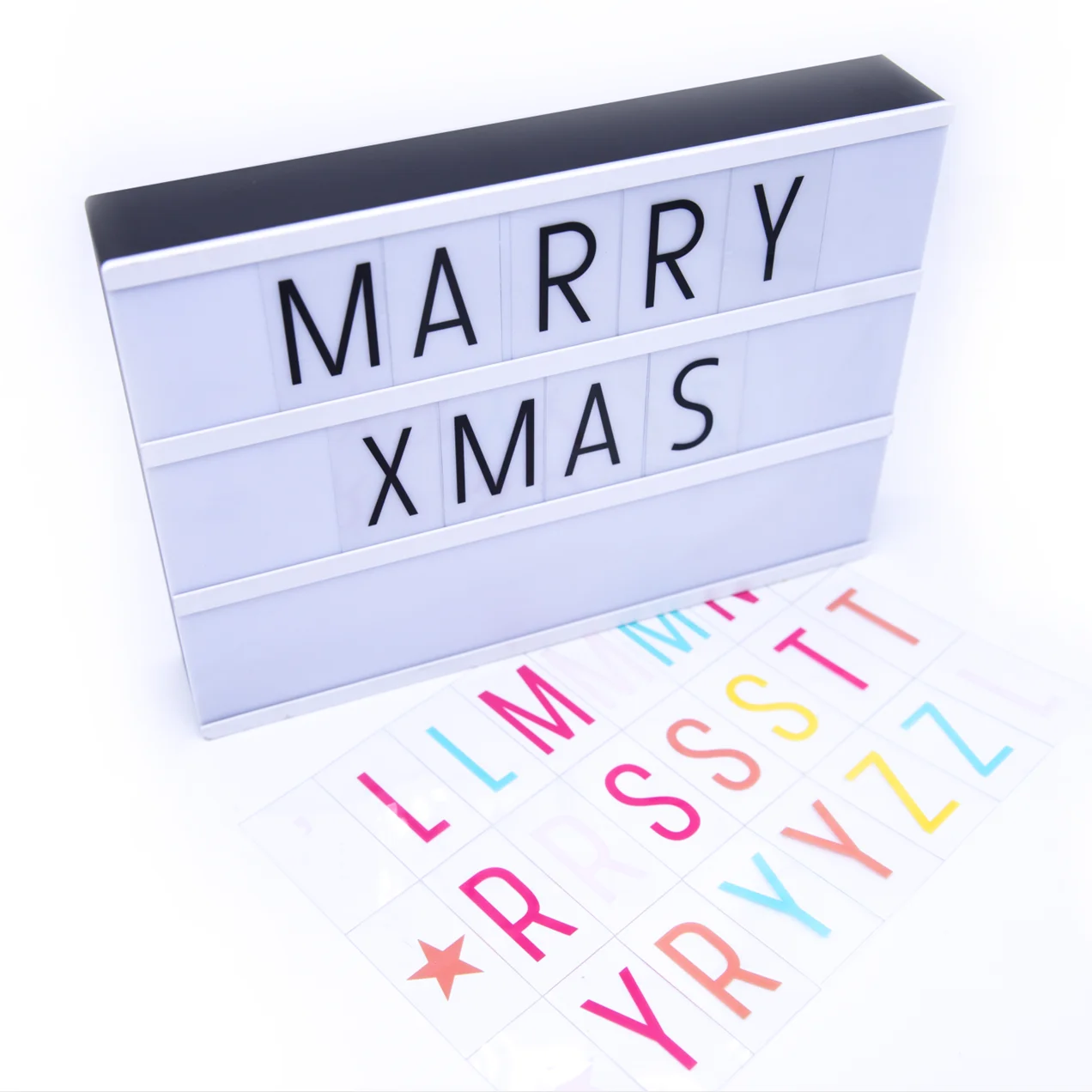 Most Popular 3d Light Box Led Channel Decoration Letter Light Signs