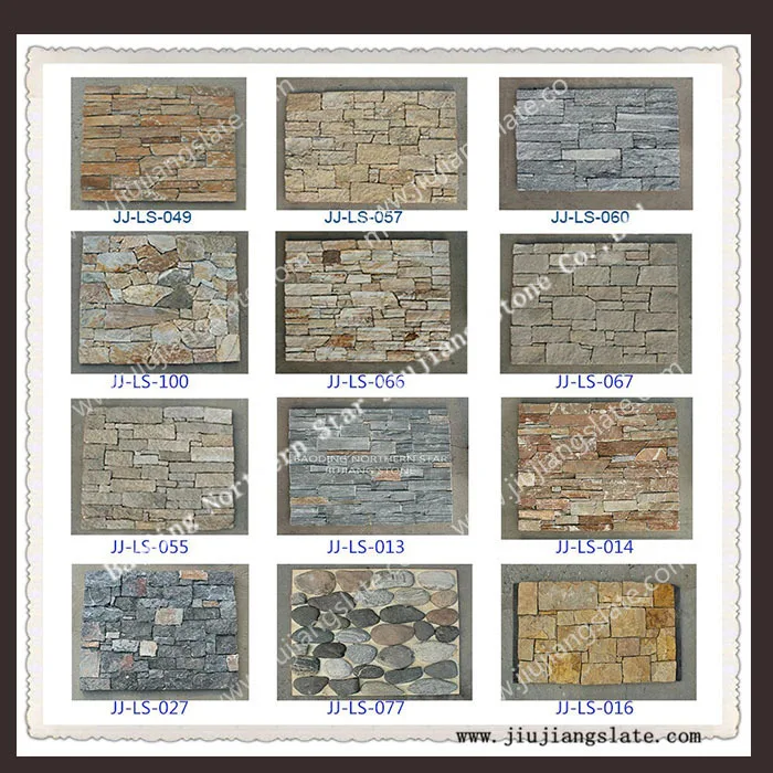 Natural Loose Ledge Stone Building Material External Wall Cladding ...