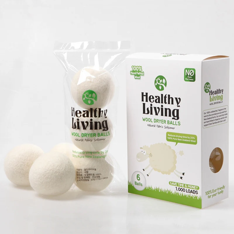 Handmade Organic New Zealand 100 Wool Dryer Balls For Laundries Buy