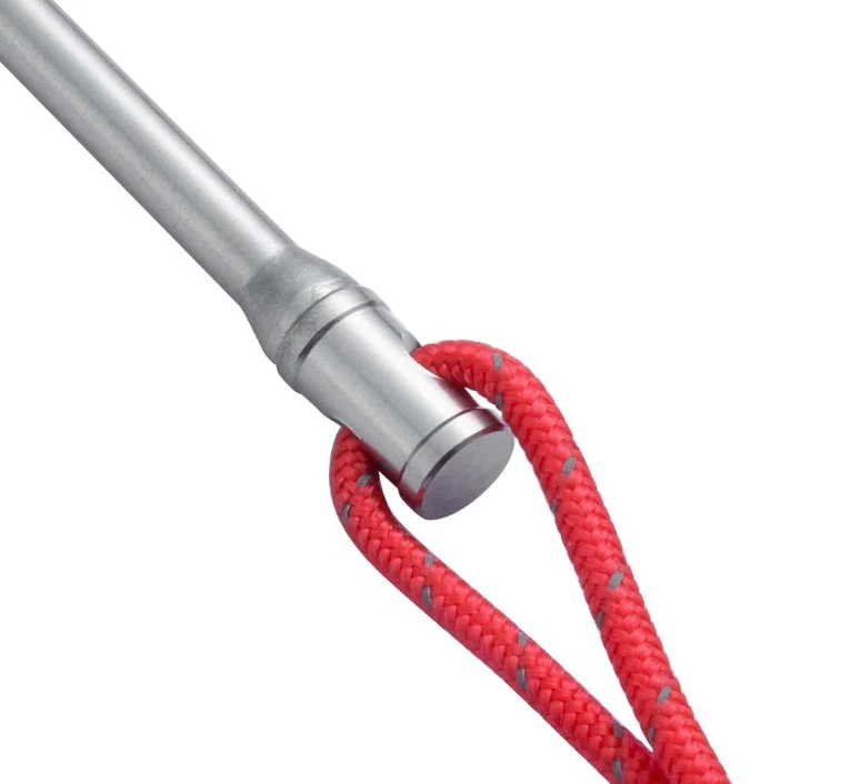 6pcs Titanium Tent Peg 165mm Spike Camping Stake Nail Self Defense