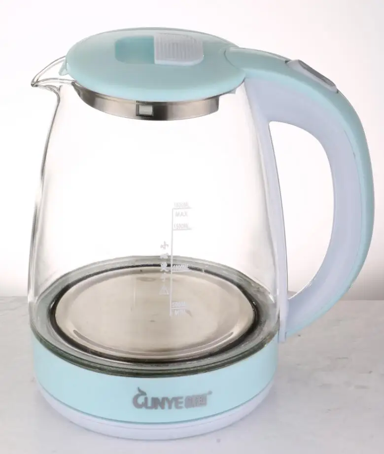 Home Appliance Household Stainless Steel 1.8l Glass Water Tea Electric
