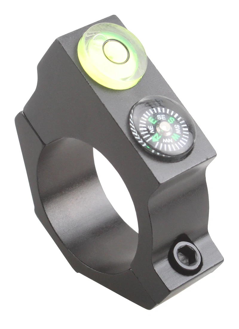 Promotion Aluminum 25MM 1" Riflescope Mount Rings Anti Cant Device Spirit Level Bubble Level Scope Level with Compass